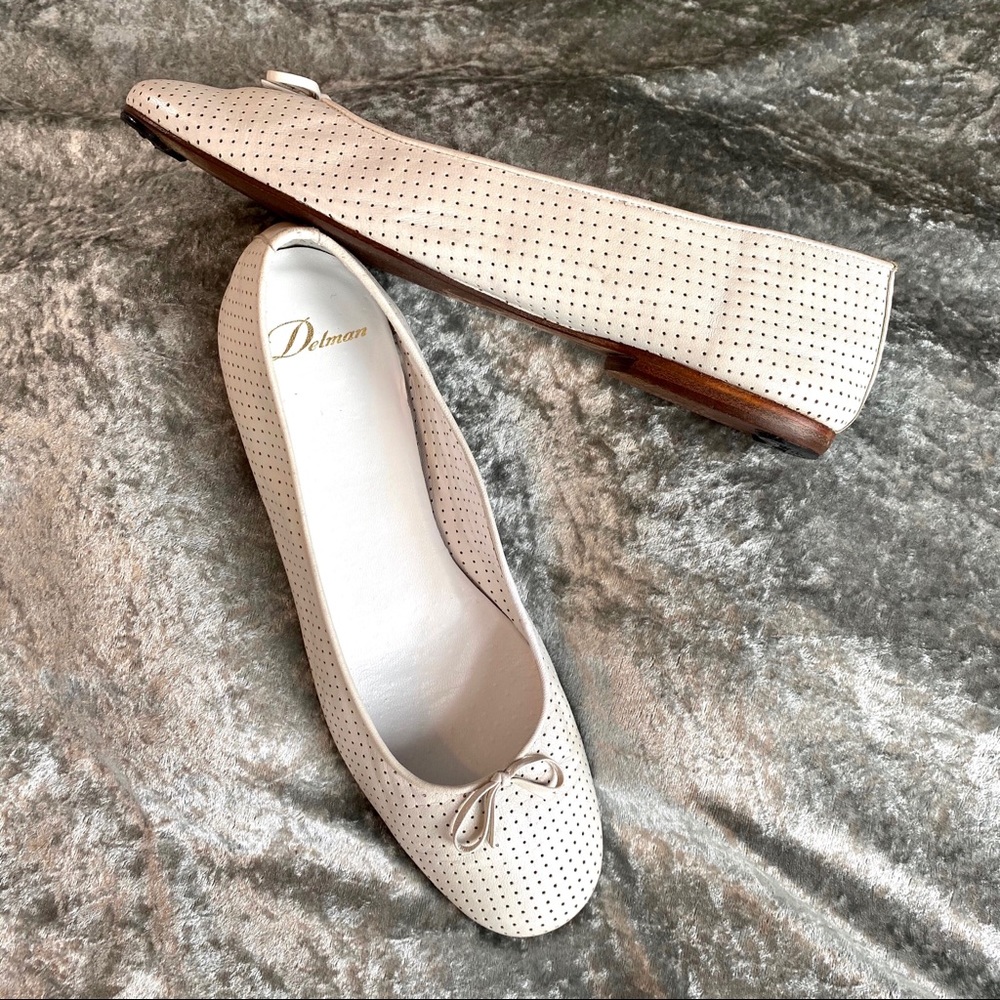 Delman leather flats